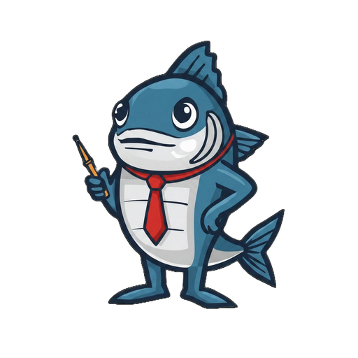 Mr. Mackerel, the PhonetiCraft mascot